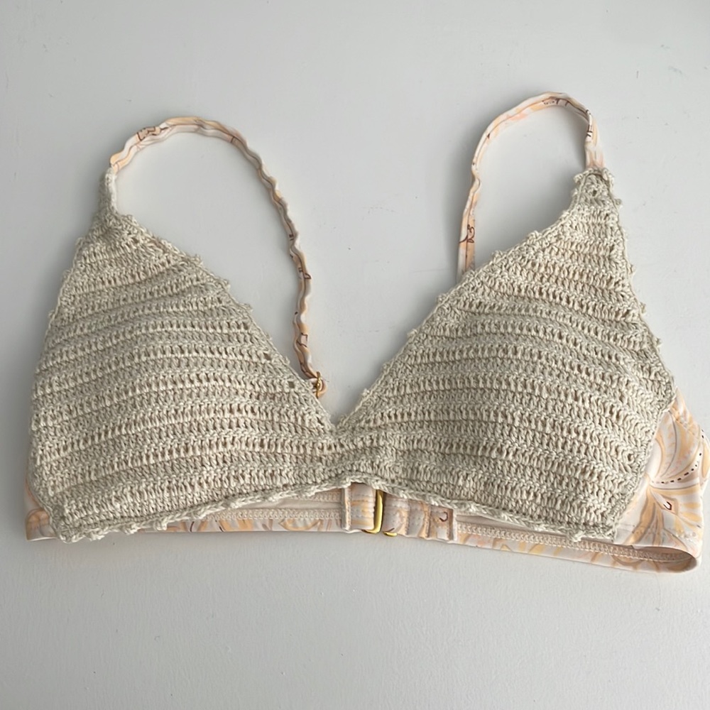crochet swim top